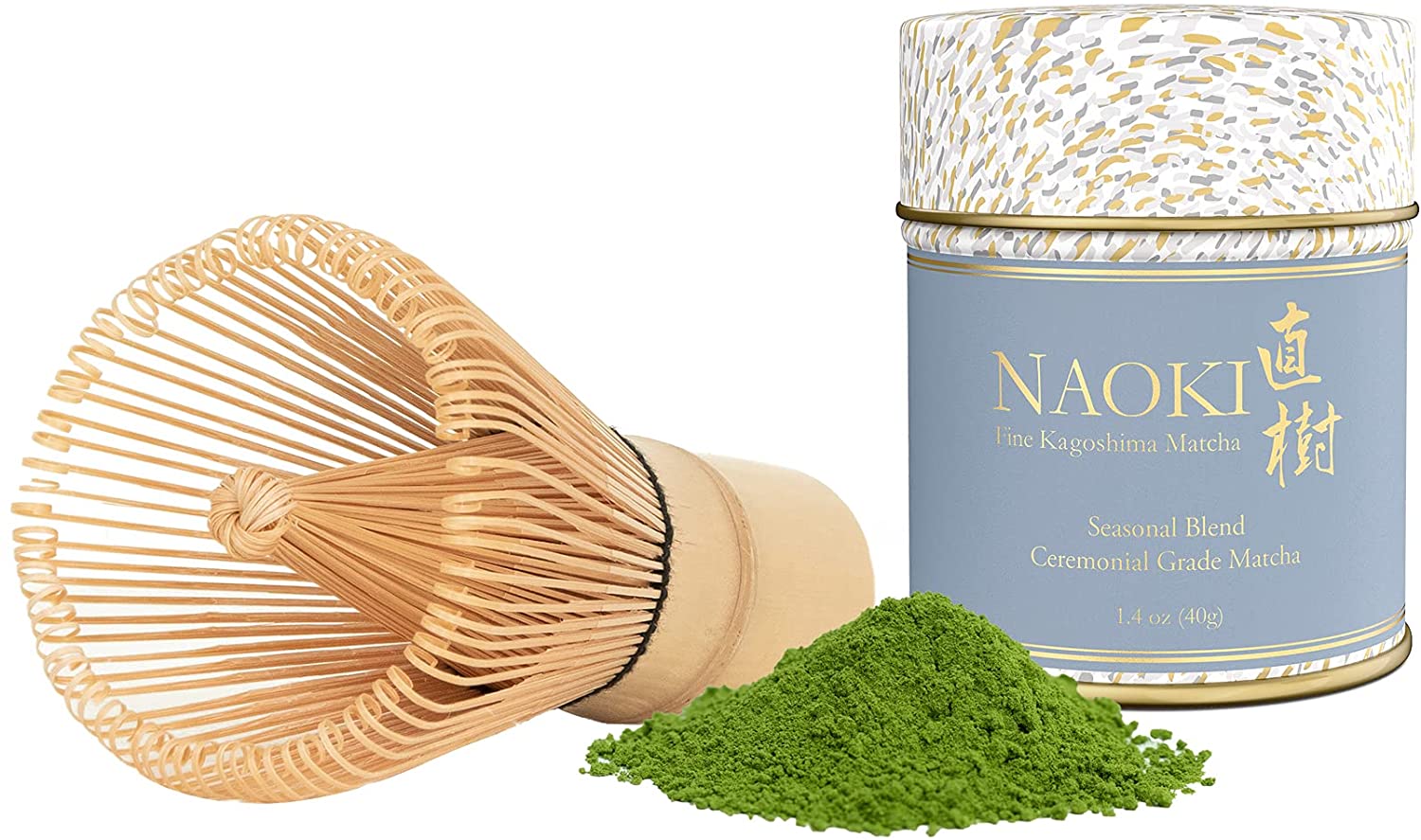 Juego de té matcha Naoki