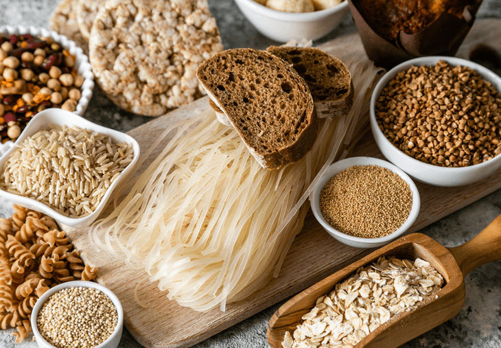 Pan, pasta, harina, otras fuentes de gluten